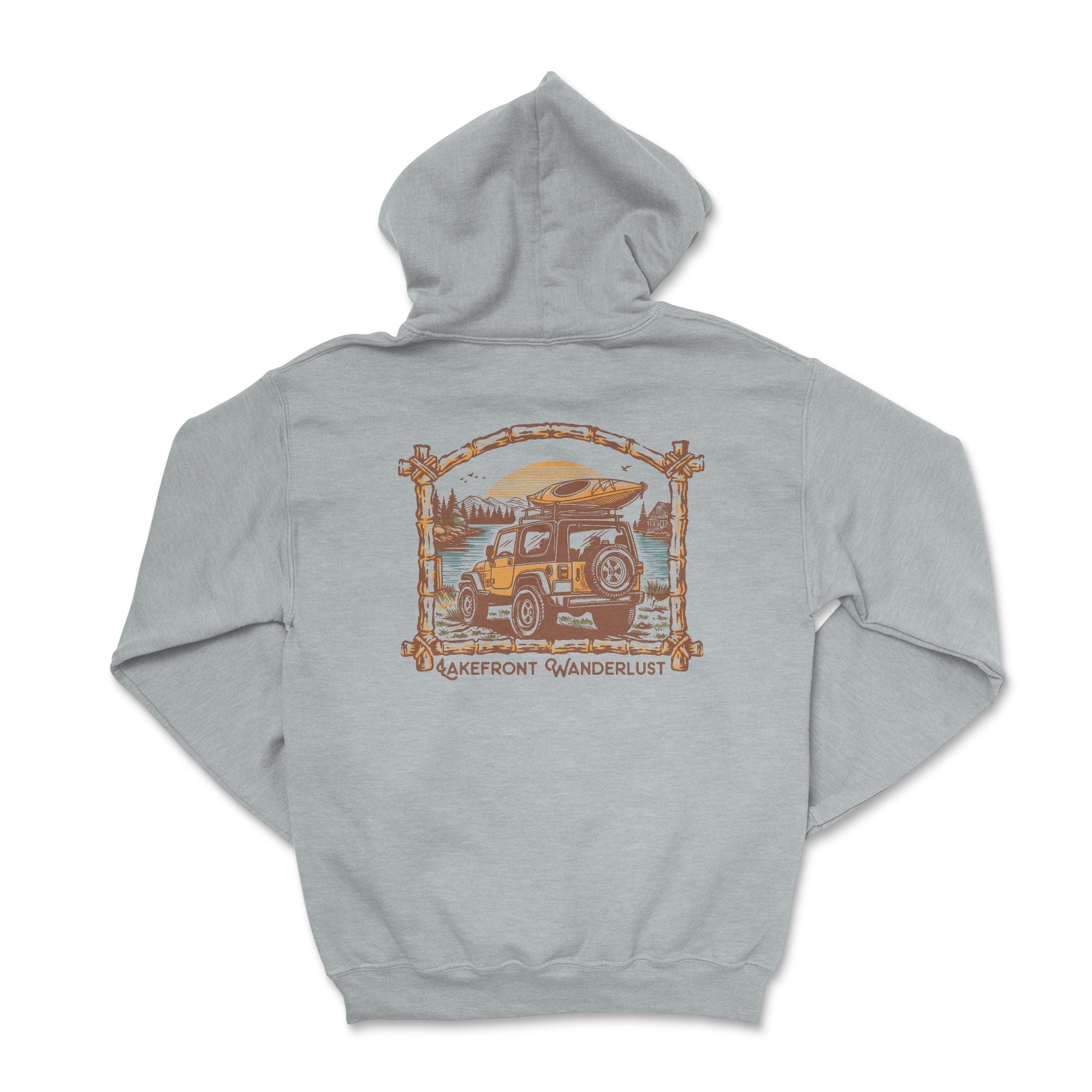 Lakefront Wrangler Wanderlust Hoodie T-Shirts, Sweatshirt | CiraTrend.com (Image 3)