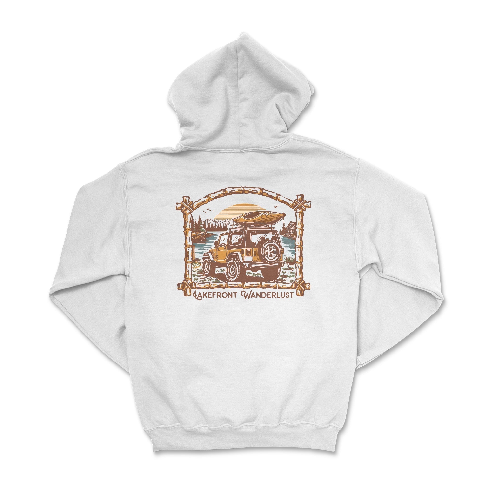 Lakefront Wrangler Wanderlust Hoodie T-Shirts, Sweatshirt | CiraTrend.com (Image 1)