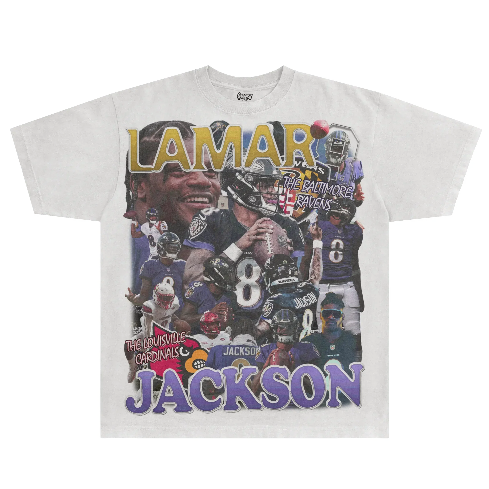Lamar Jackson Ravens Tee Hoodie, Sweatshirt | CiraTrend.com (Image 1)