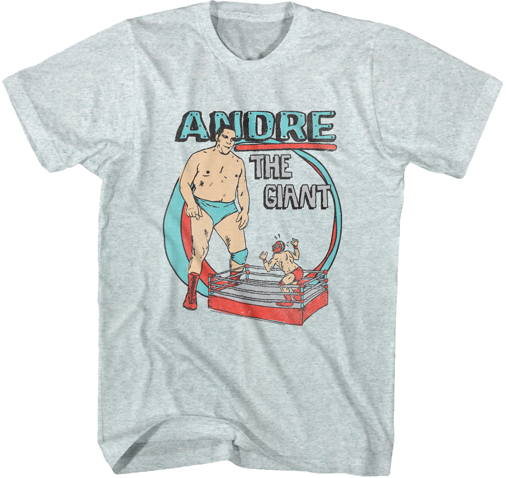 Larger Than Life Andre The Giant T-Shirt Hoodie, Sweatshirt | CiraTrend.com (Image 1)