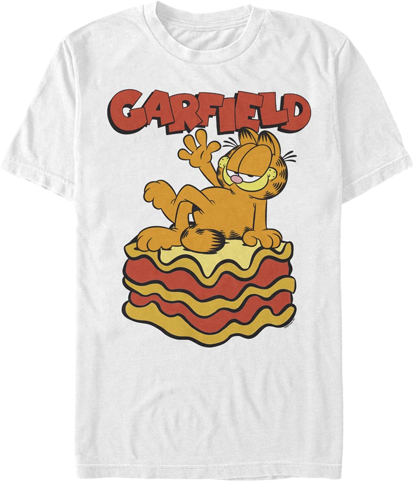 Lasagna Garfield T-Shirt Hoodie, Sweatshirt | CiraTrend.com (Image 1)