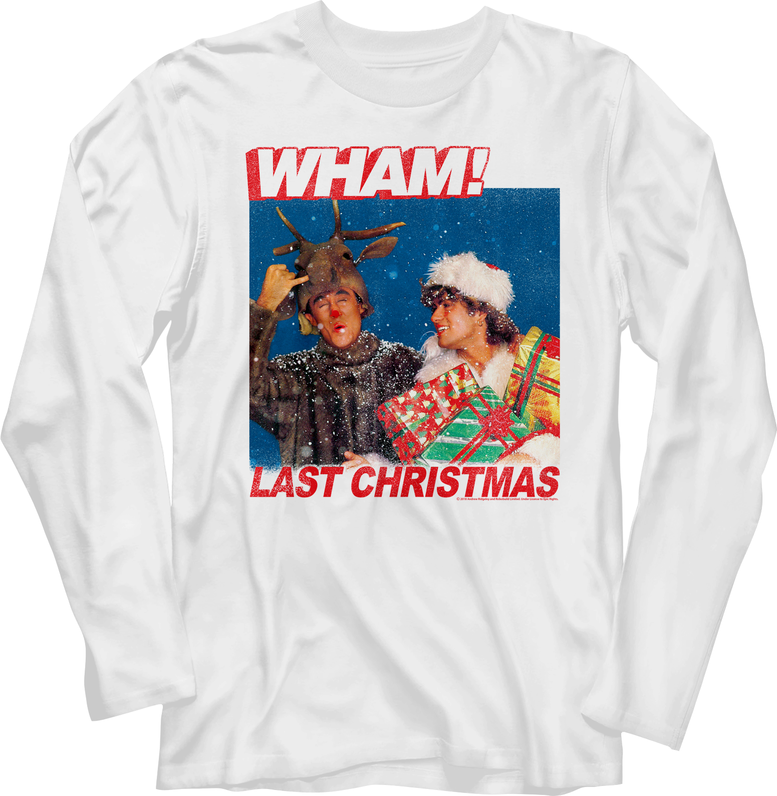 Last Christmas Wham Long Sleeve Shirt Hoodie, Sweatshirt | CiraTrend.com
