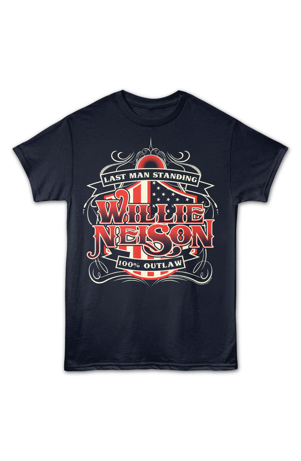 Last Man Standing Willie Nelson T-Shirt Hoodie, Sweatshirt | CiraTrend.com (Image 2)