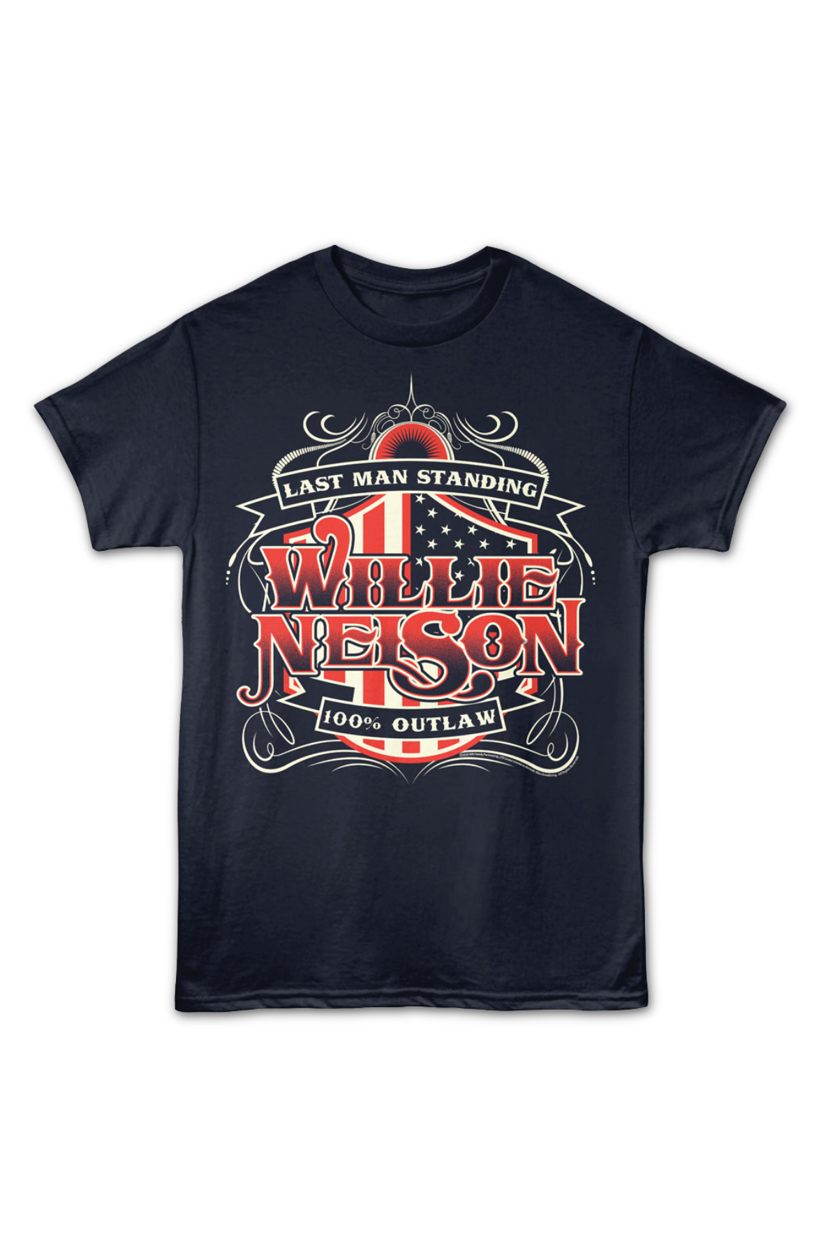 Last Man Standing Willie Nelson T-Shirt Hoodie, Sweatshirt | CiraTrend.com (Image 2)