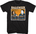 Laurie Strode And Michael Myers Video Game Halloween T-Shirt Hoodie, Sweatshirt | CiraTrend.com (Image 1)