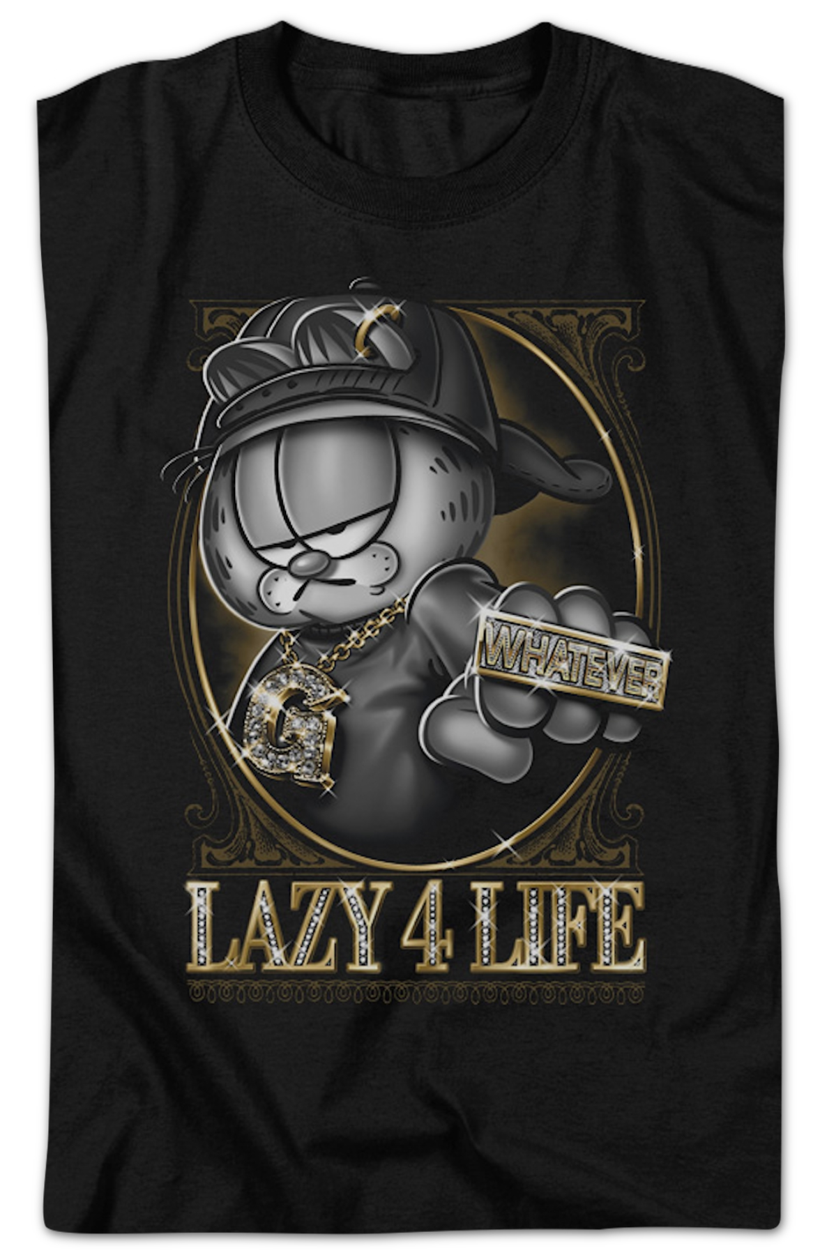 Lazy 4 Life Garfield T-Shirt Hoodie, Sweatshirt | CiraTrend.com (Image 2)