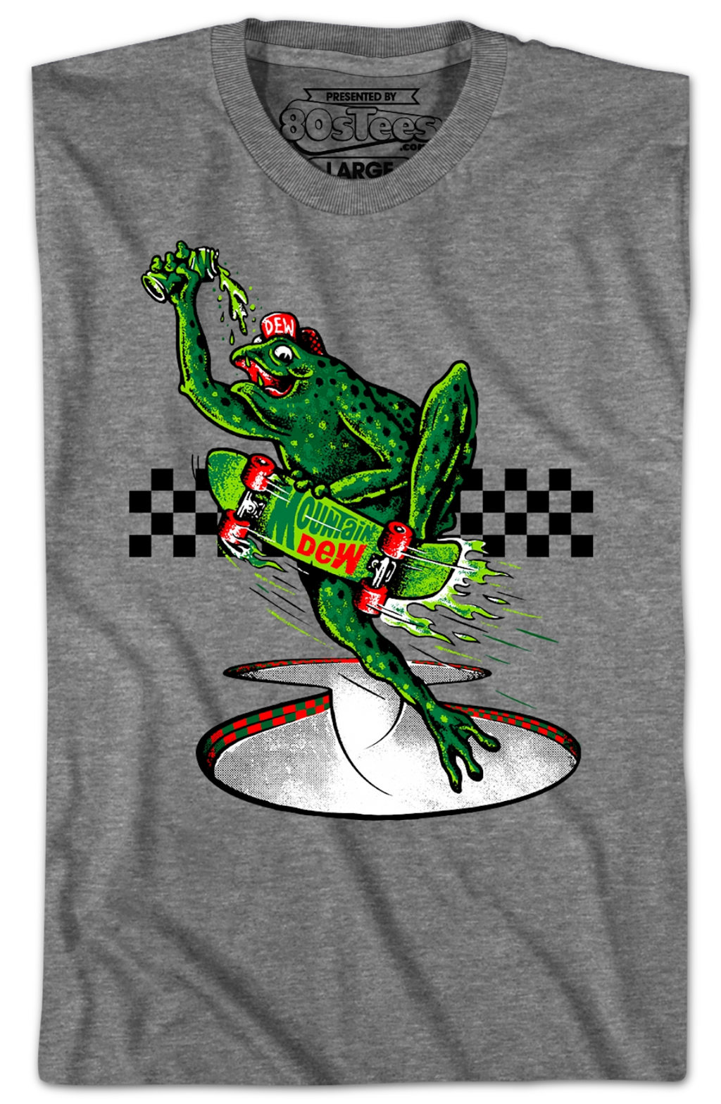 Leap Frog Mountain Dew T-Shirt Hoodie, Sweatshirt | CiraTrend.com (Image 2)