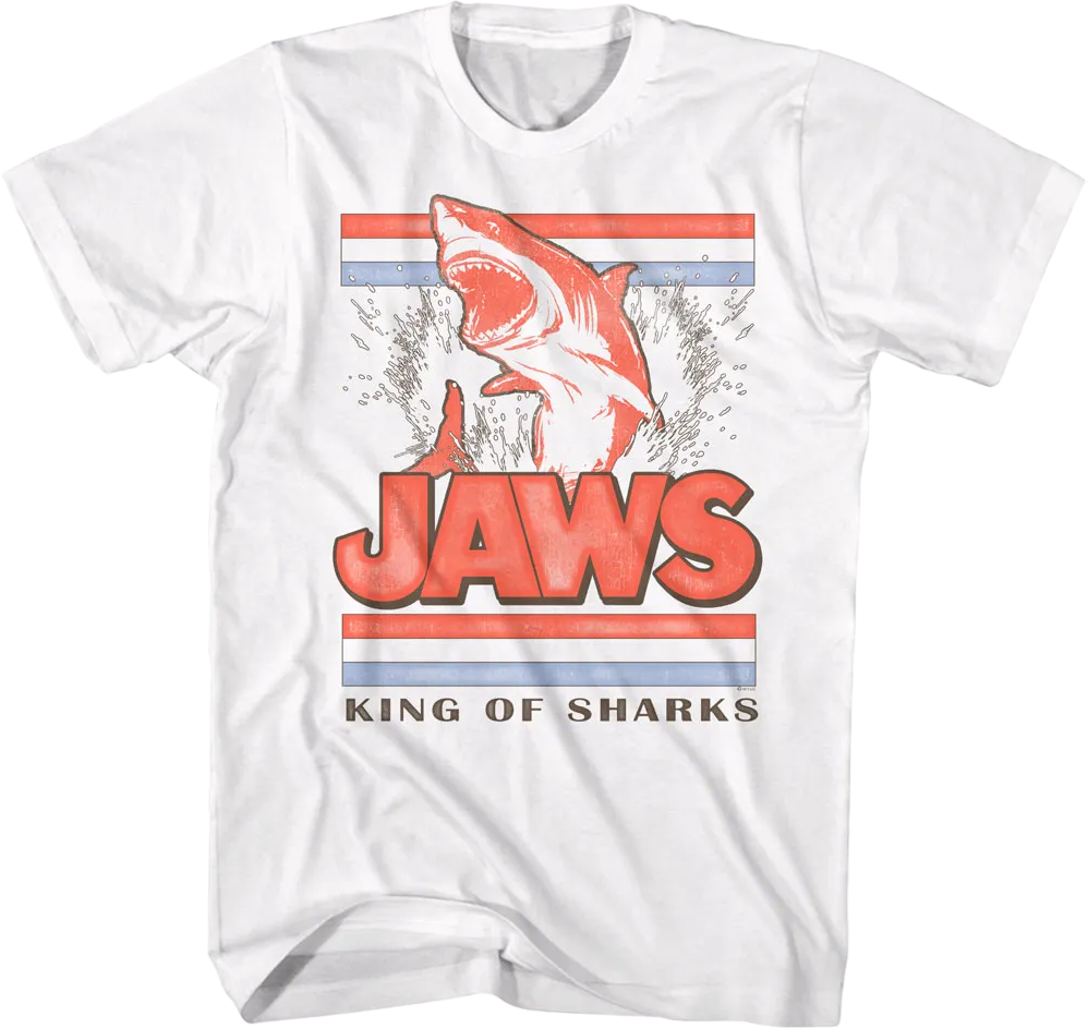 Leaping King Of Sharks Jaws T-Shirt Hoodie, Sweatshirt | CiraTrend.com (Image 1)