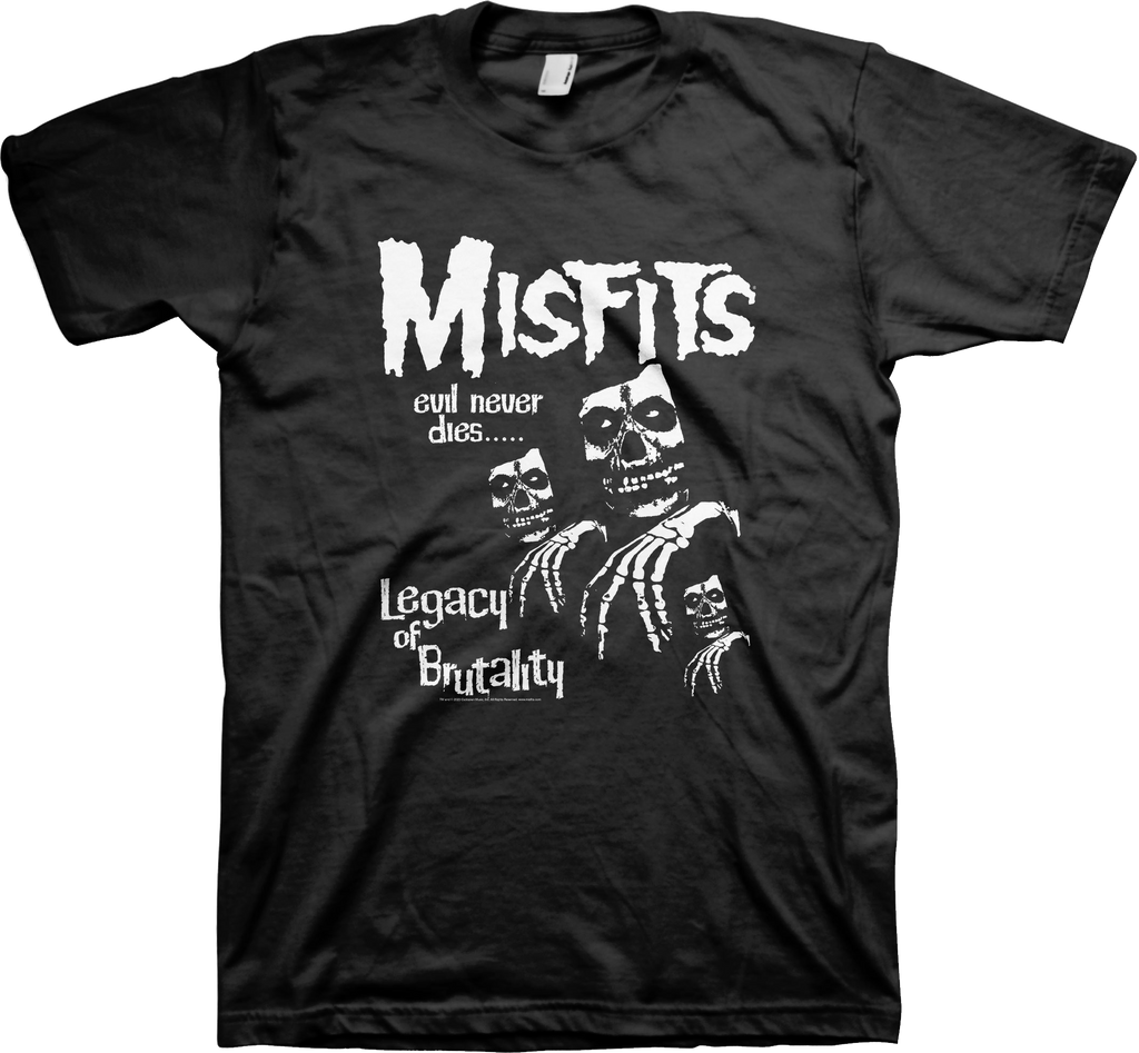 Legacy Of Brutality Evil Cover Misfits T-Shirt Hoodie, Sweatshirt | CiraTrend.com (Image 1)