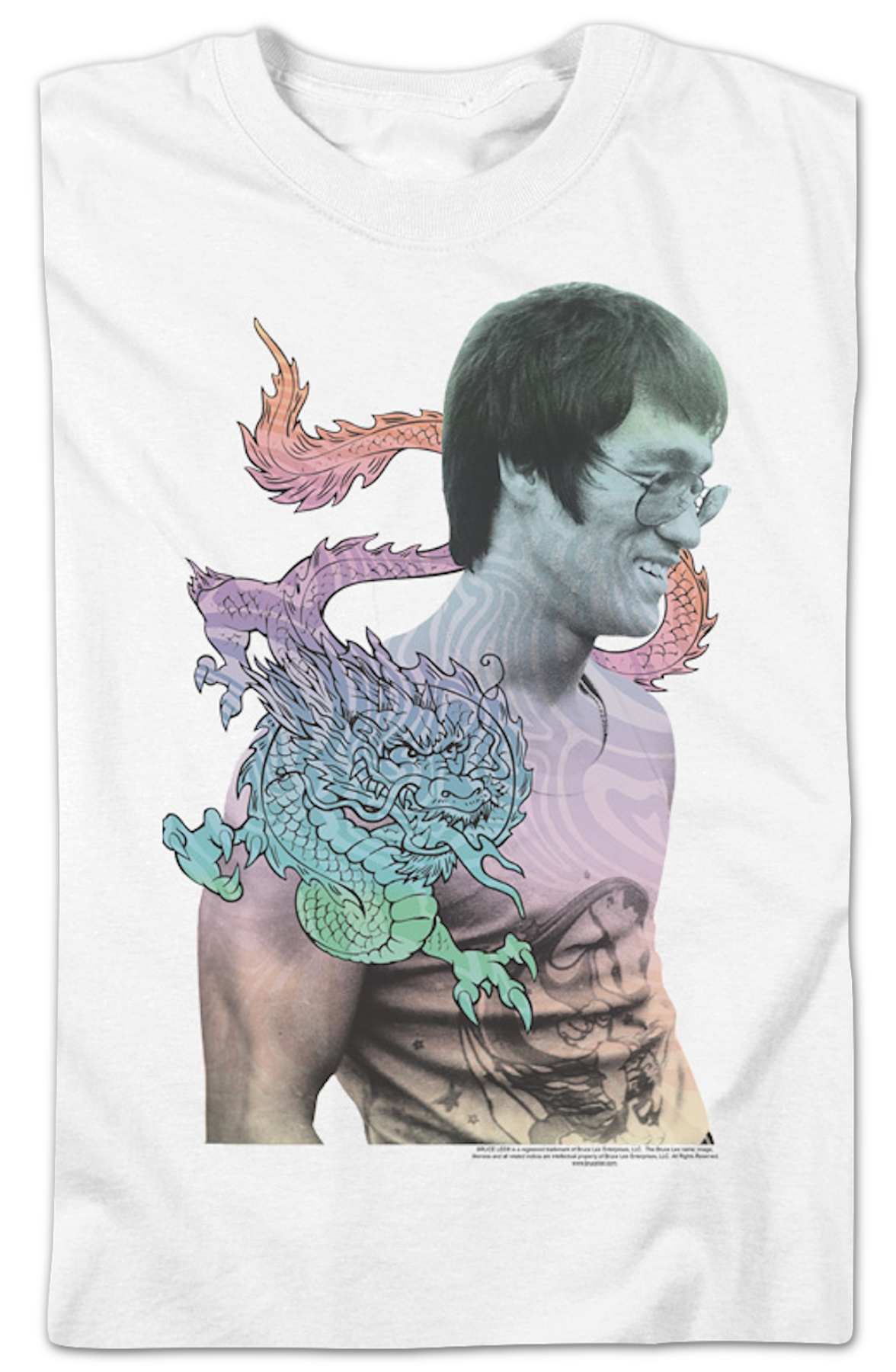 Legendary Dragon Bruce Lee T-Shirt Hoodie, Sweatshirt | CiraTrend.com (Image 2)