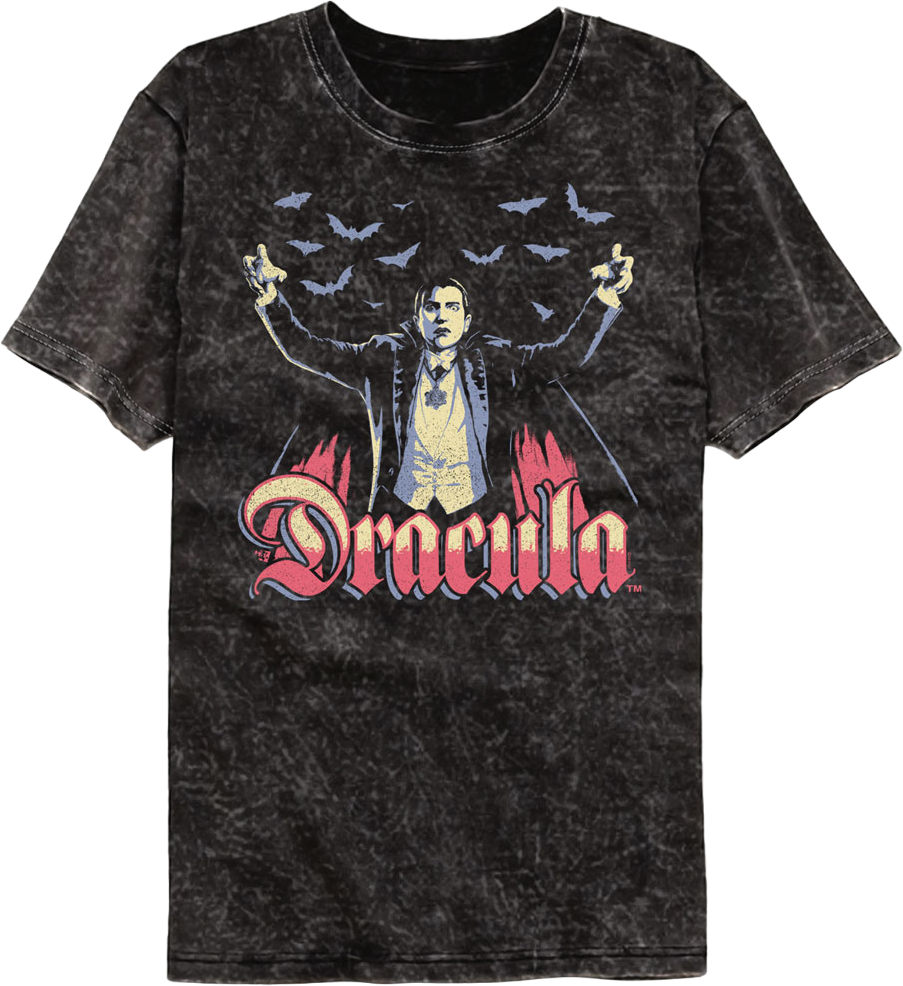 Legendary Vampire Dracula Mineral Wash T-Shirt Hoodie, Sweatshirt | CiraTrend.com (Image 1)