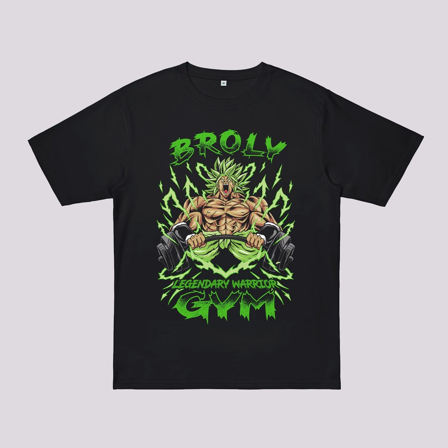 Legendary Saiyan Warrior Gym Oversized T-Shirt Hoodie, Sweatshirt | CiraTrend.com (Image 2)