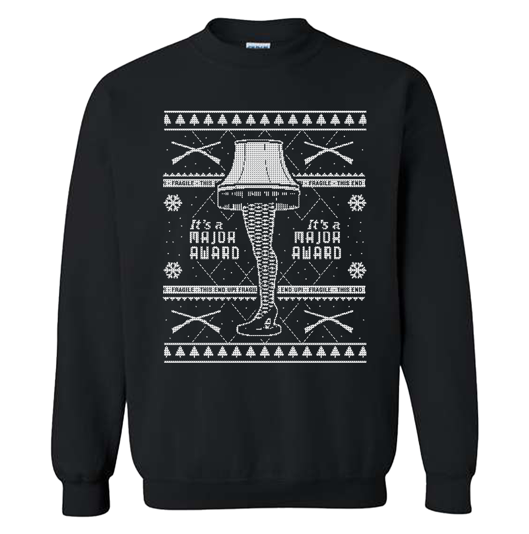 Leg Lamp Ugly Christmas Sweatshirt T-Shirts, Hoodie | CiraTrend.com