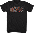 Leopard Print Logo ACDC T-Shirt Hoodie, Sweatshirt | CiraTrend.com (Image 1)