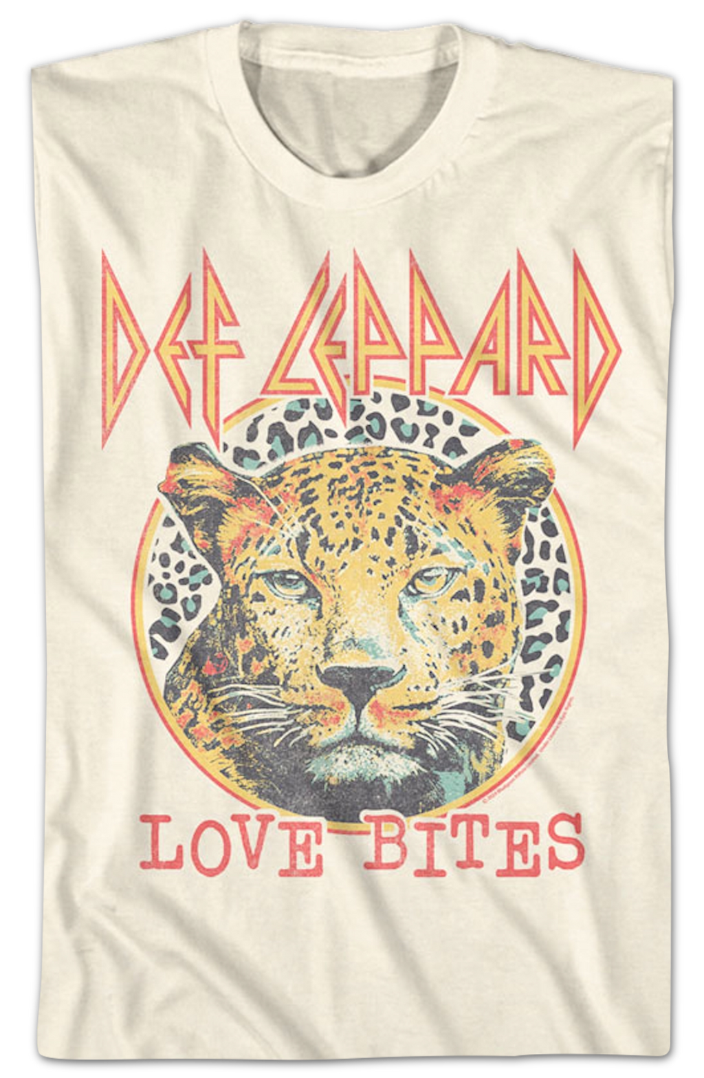 Leopard Print Love Bites Def Leppard T-Shirt Hoodie, Sweatshirt | CiraTrend.com (Image 2)