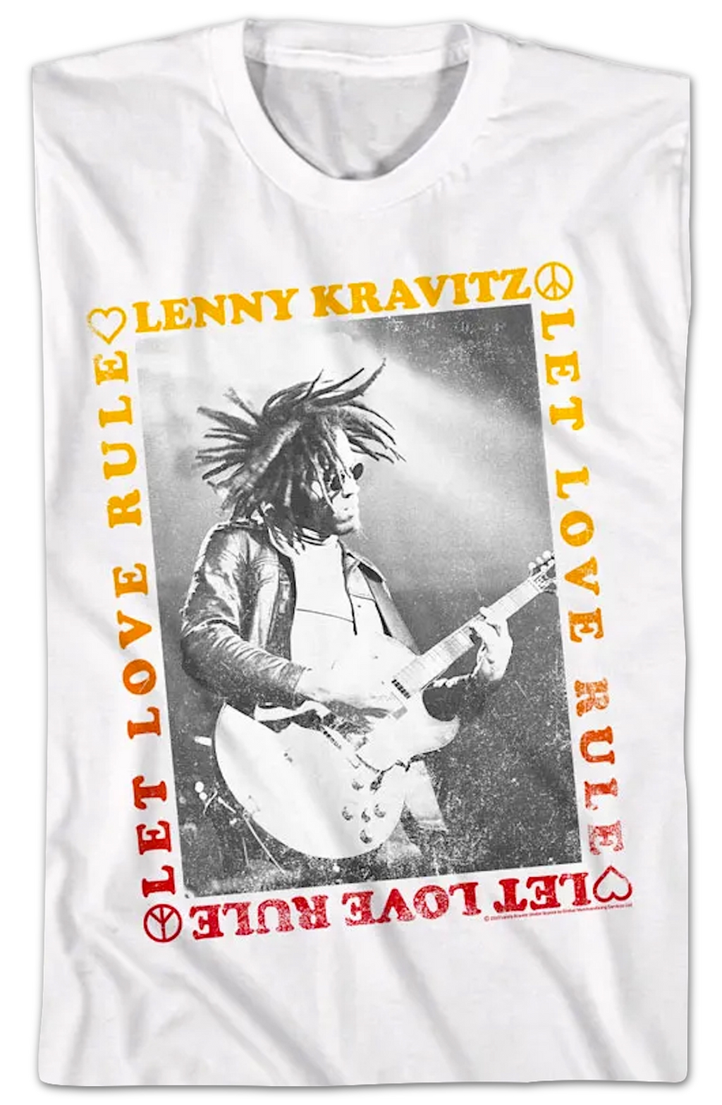 Let Love Rule Lenny Kravitz T-Shirt Hoodie, Sweatshirt | CiraTrend.com (Image 2)