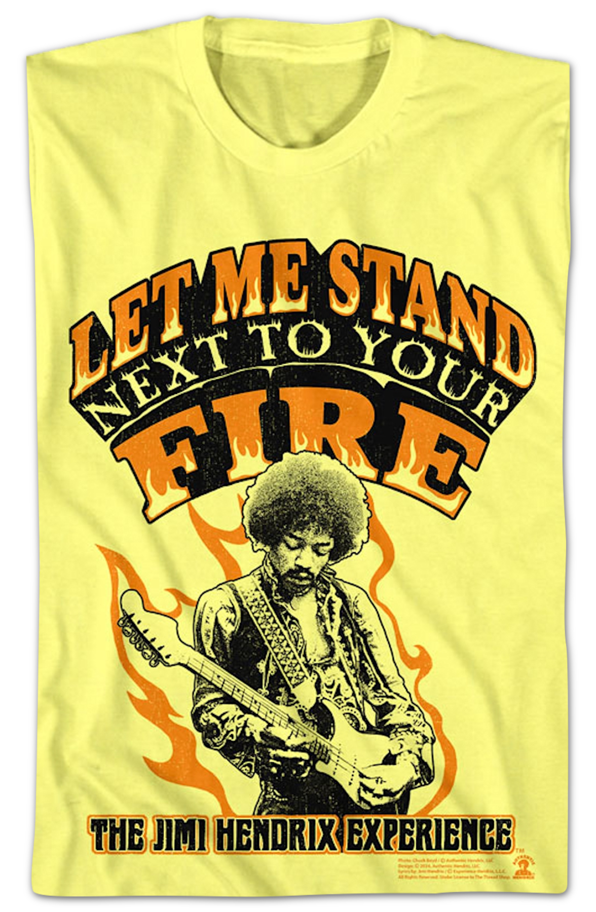 Let Me Stand Next To Your Fire Jimi Hendrix Experience T-Shirt Hoodie, Sweatshirt | CiraTrend.com (Image 2)