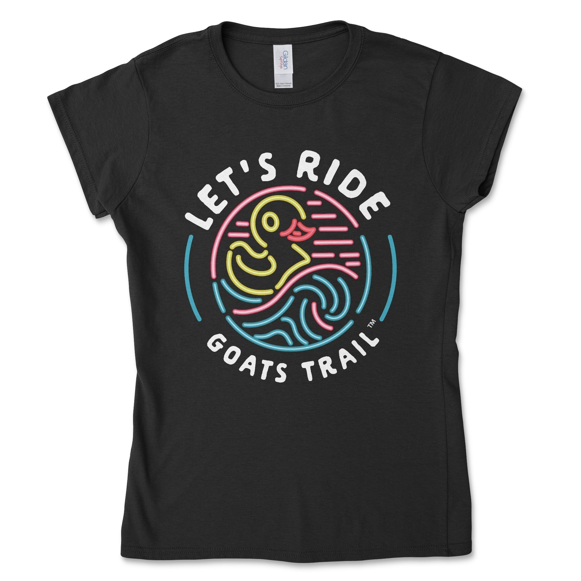 Let's Ride Neon Duck Women's Tee Shirt Hoodie, Sweatshirt | CiraTrend.com (Image 3)