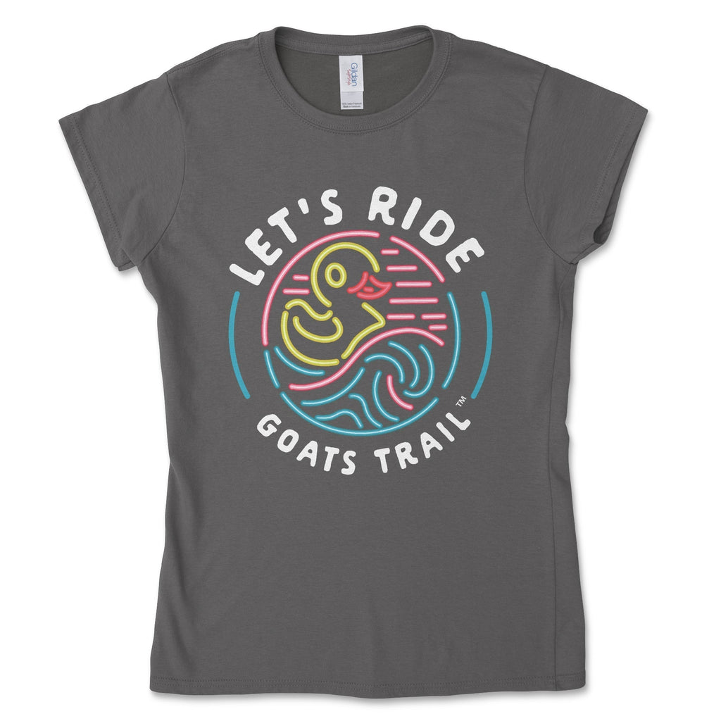 Let's Ride Neon Duck Women's Tee Shirt Hoodie, Sweatshirt | CiraTrend.com (Image 1)