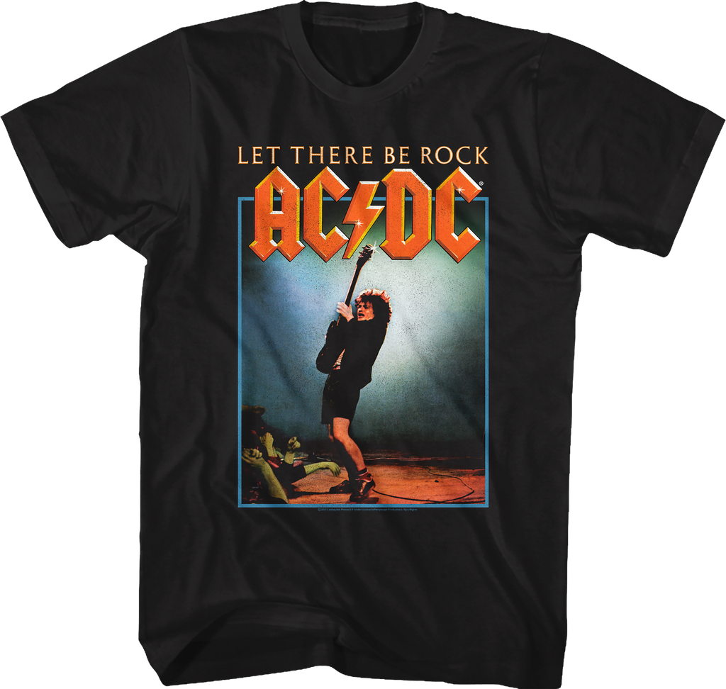 Let There Be Rock Album Cover ACDC Shirt Hoodie, Sweatshirt | CiraTrend.com (Image 1)