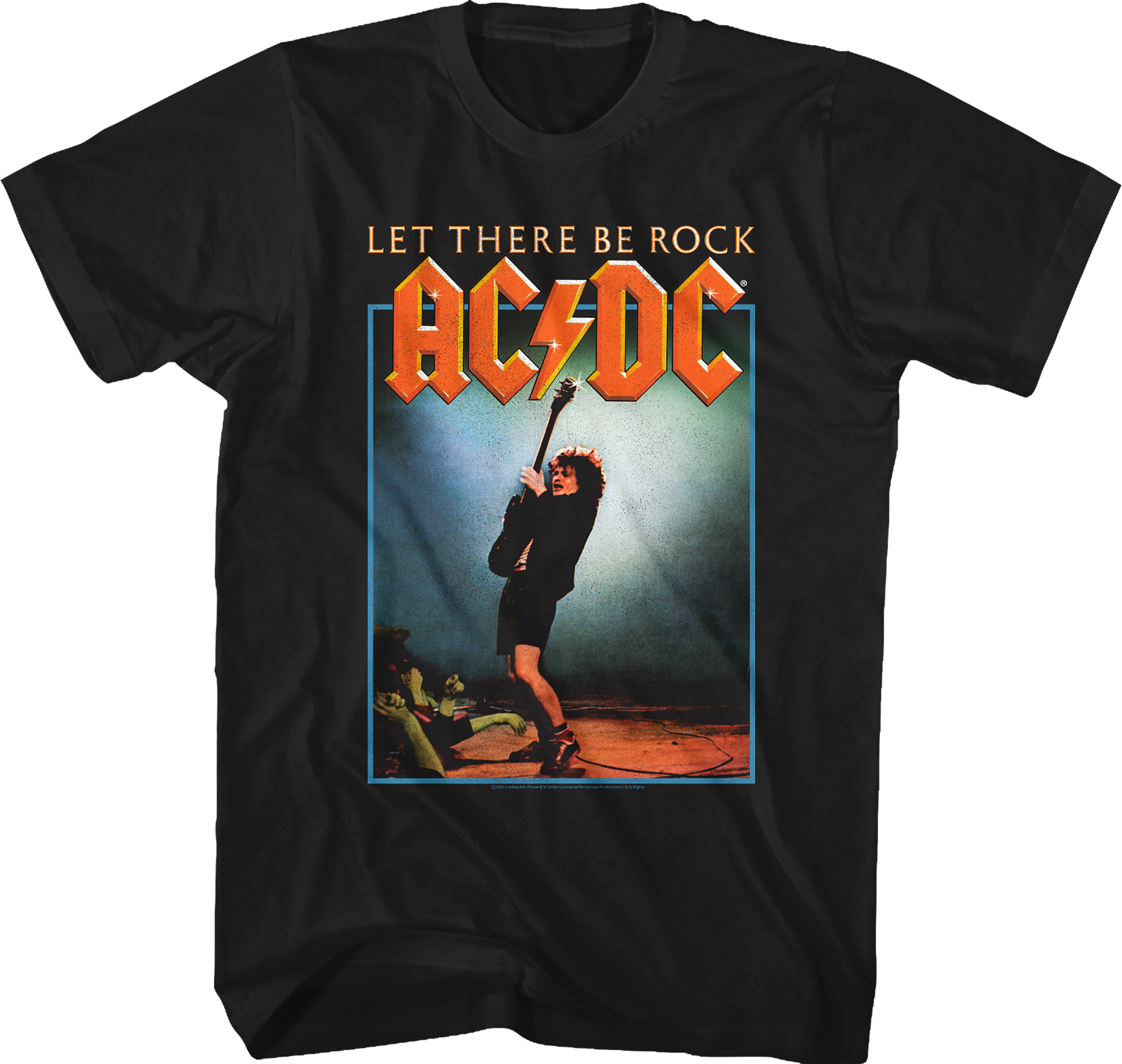 Let There Be Rock Album Cover ACDC Shirt Hoodie, Sweatshirt | CiraTrend.com (Image 1)
