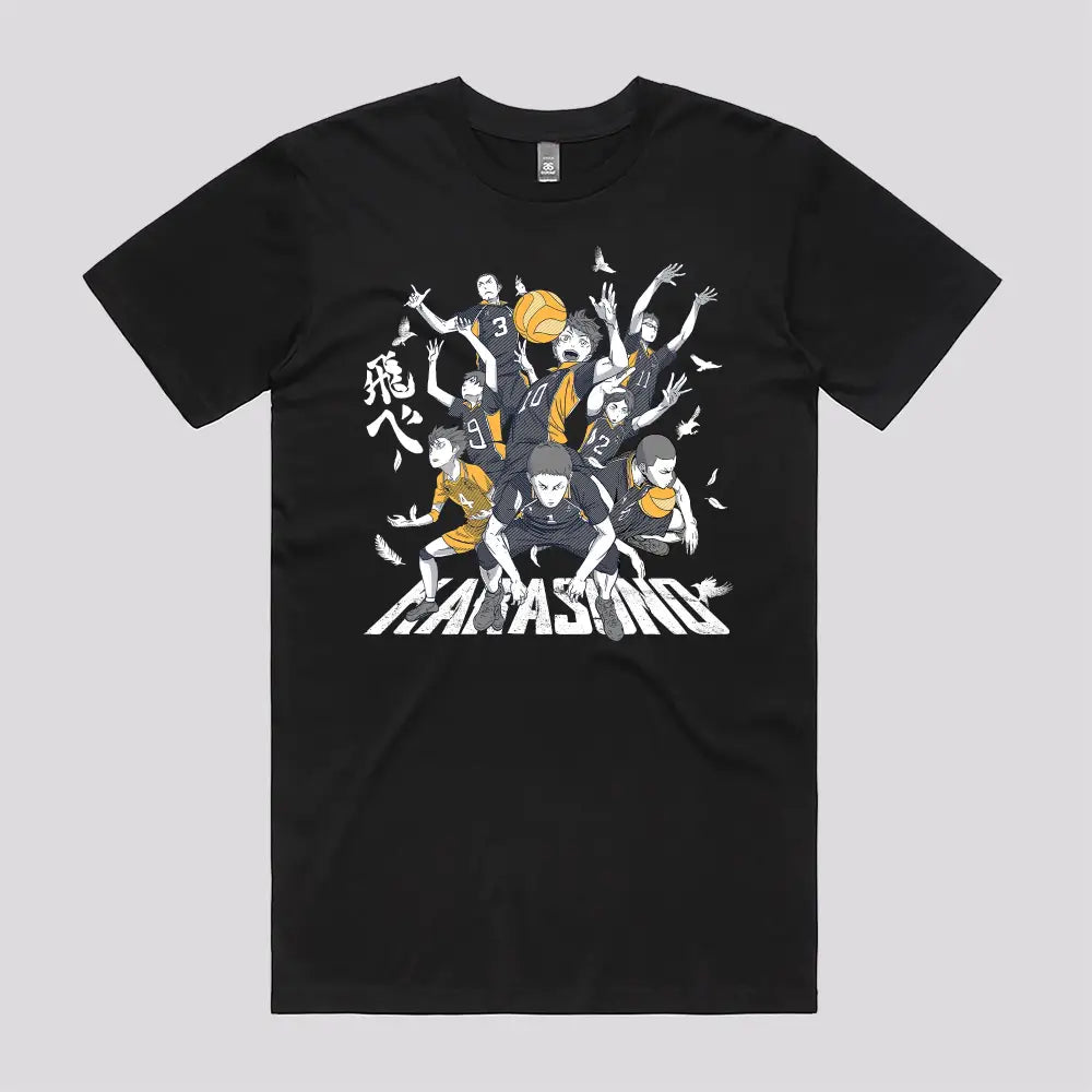 Let's Go Karasuno T-Shirt Hoodie, Sweatshirt | CiraTrend.com (Image 5)