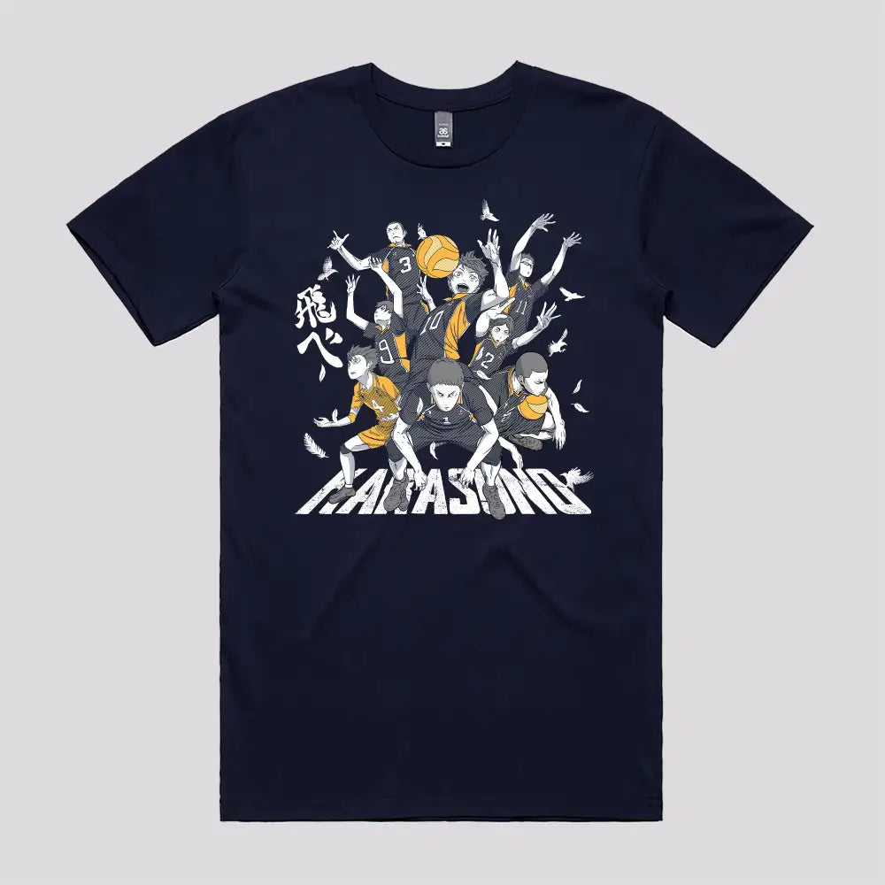 Let's Go Karasuno T-Shirt Hoodie, Sweatshirt | CiraTrend.com (Image 2)