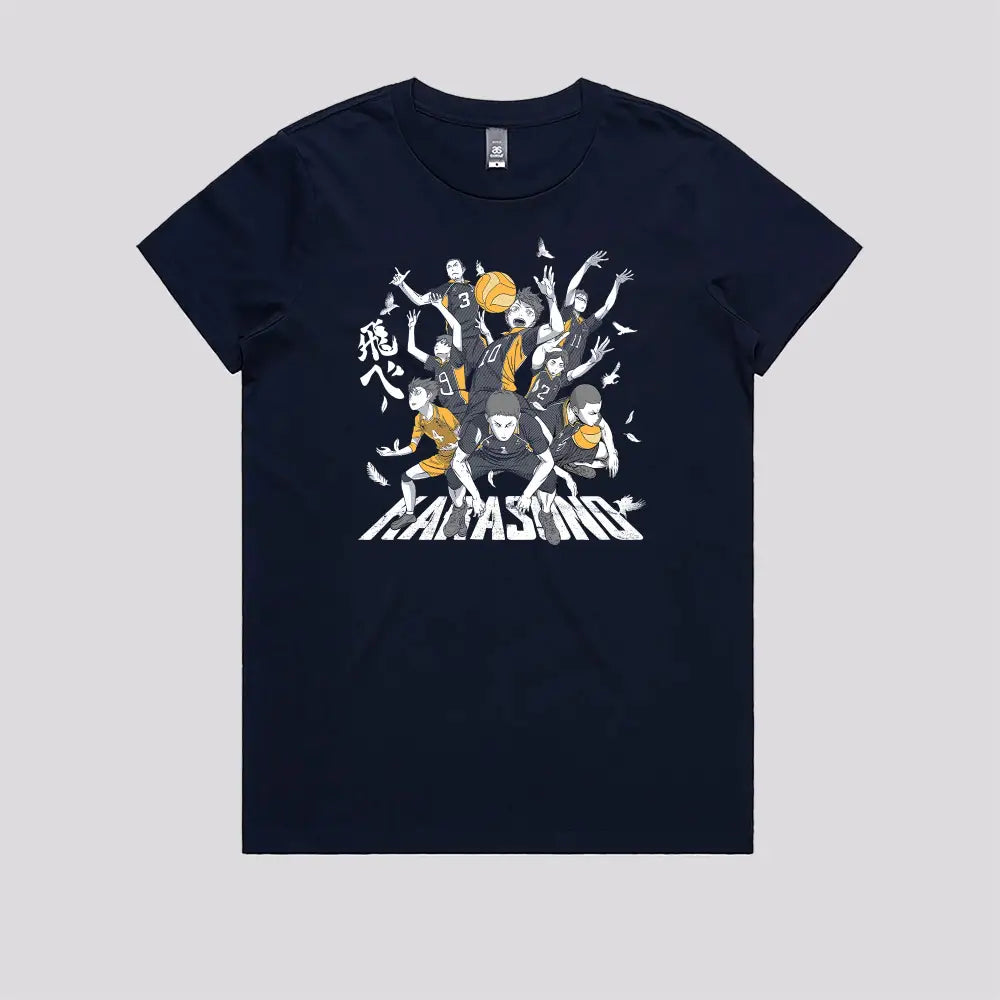 Let's Go Karasuno T-Shirt Hoodie, Sweatshirt | CiraTrend.com (Image 3)