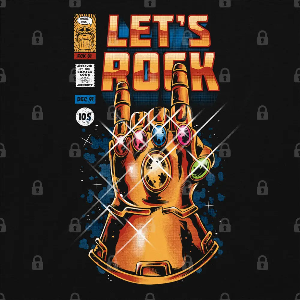 Let's Rock T-Shirt Hoodie, Sweatshirt | CiraTrend.com (Image 1)