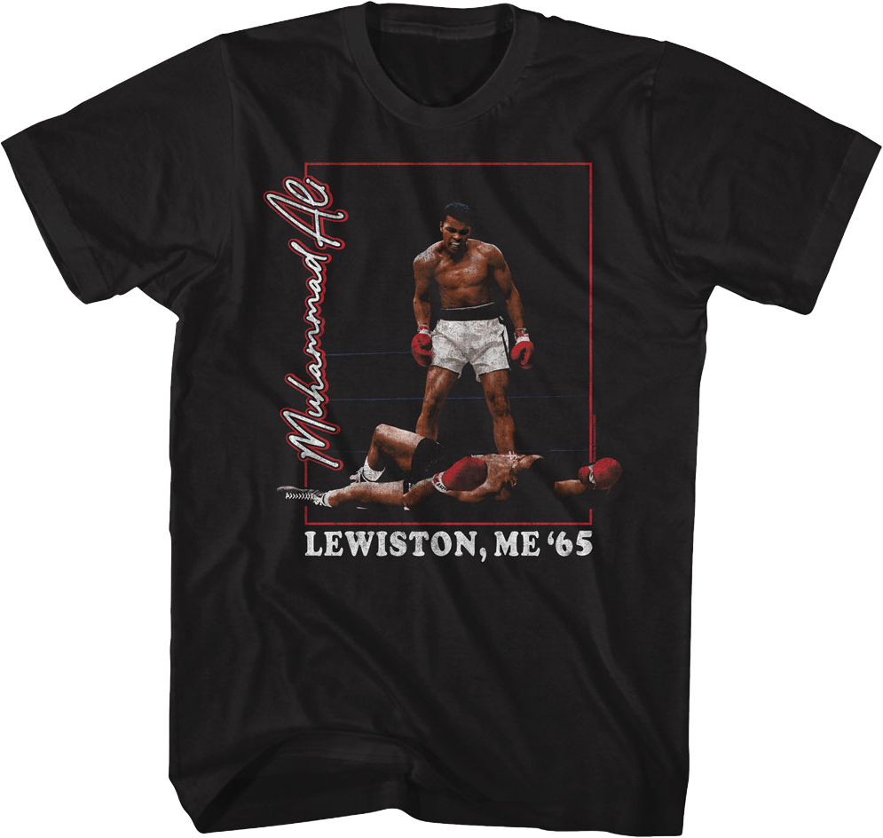 Lewiston '65 Muhammad Ali T-Shirt Hoodie, Sweatshirt | CiraTrend.com (Image 1)