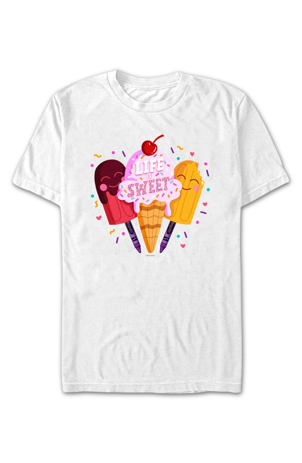 Life Is Sweet Crayola T-Shirt Hoodie, Sweatshirt | CiraTrend.com (Image 2)