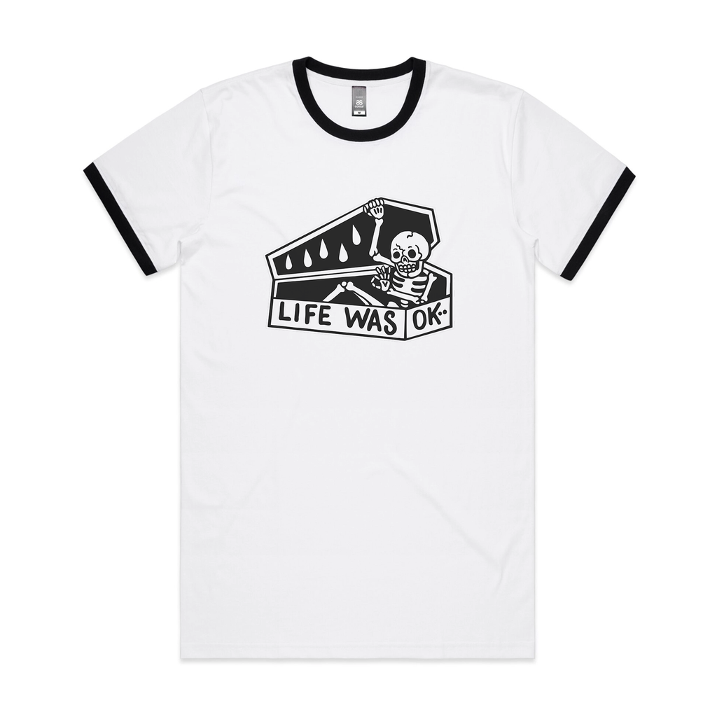 Life Was OK Tee Hoodie, Sweatshirt | CiraTrend.com (Image 1)