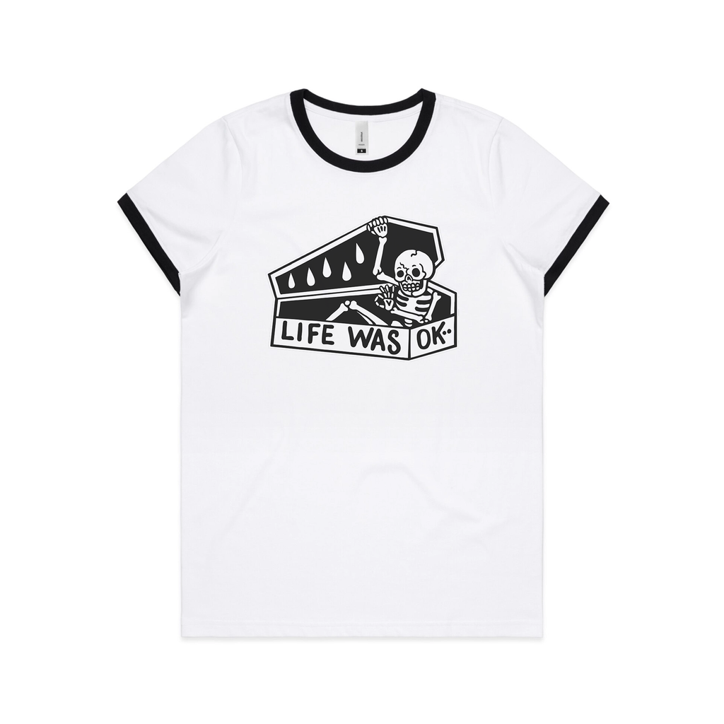 Life Was OK Tee Hoodie, Sweatshirt | CiraTrend.com (Image 3)