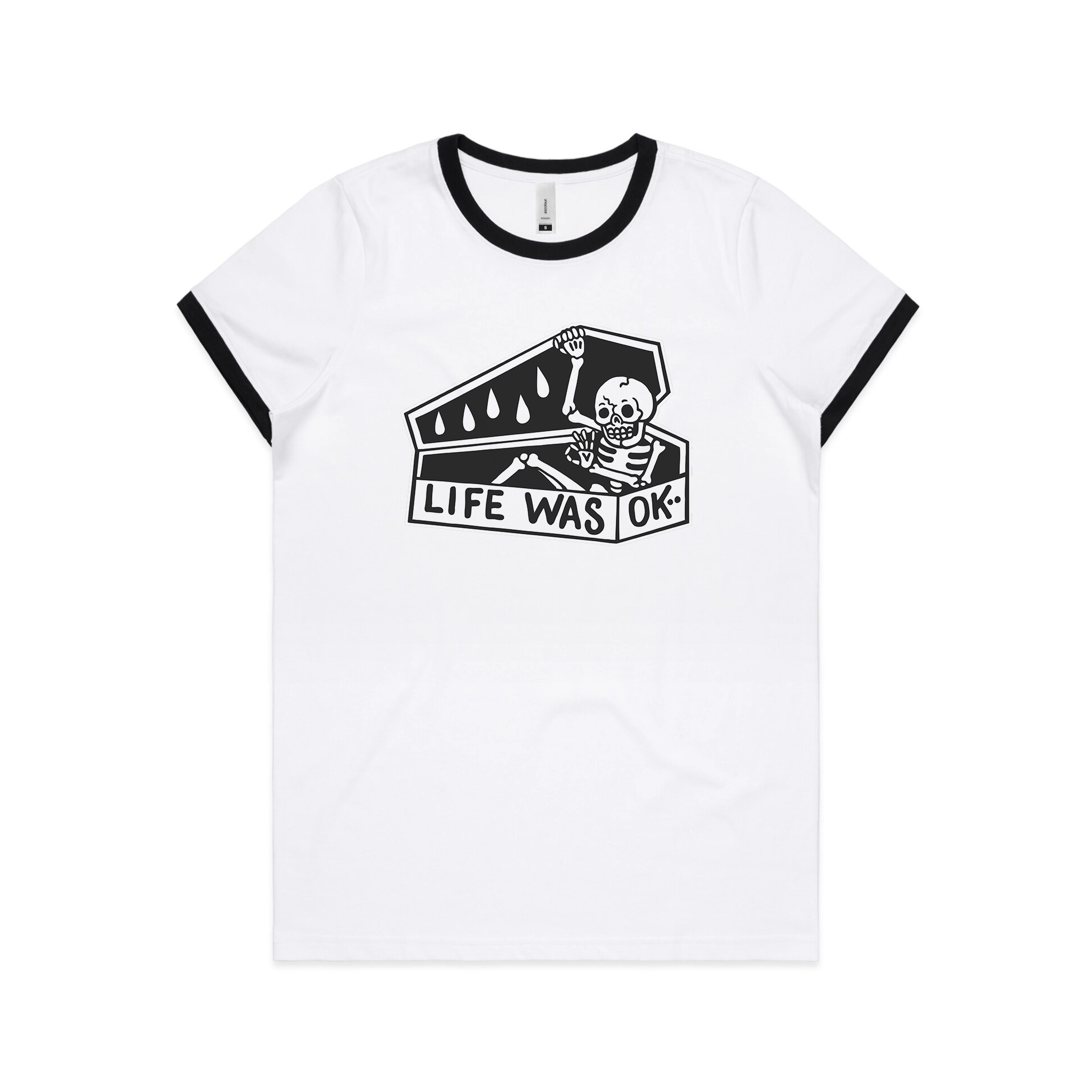 Life Was OK Tee Hoodie, Sweatshirt | CiraTrend.com (Image 3)