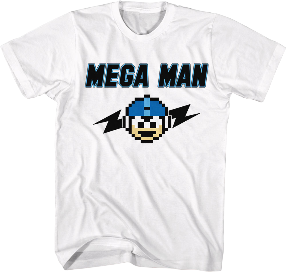 Lightning Bolt Mega Man T-Shirt Hoodie, Sweatshirt | CiraTrend.com (Image 1)