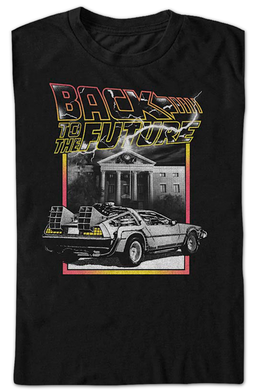 Lightning Logo Back To The Future T-Shirt Hoodie, Sweatshirt | CiraTrend.com (Image 2)