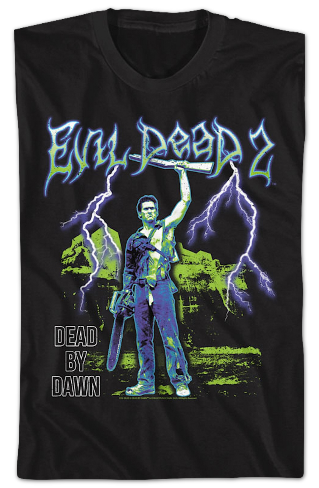 Lightning Storm Evil Dead 2 T-Shirt Hoodie, Sweatshirt | CiraTrend.com (Image 2)