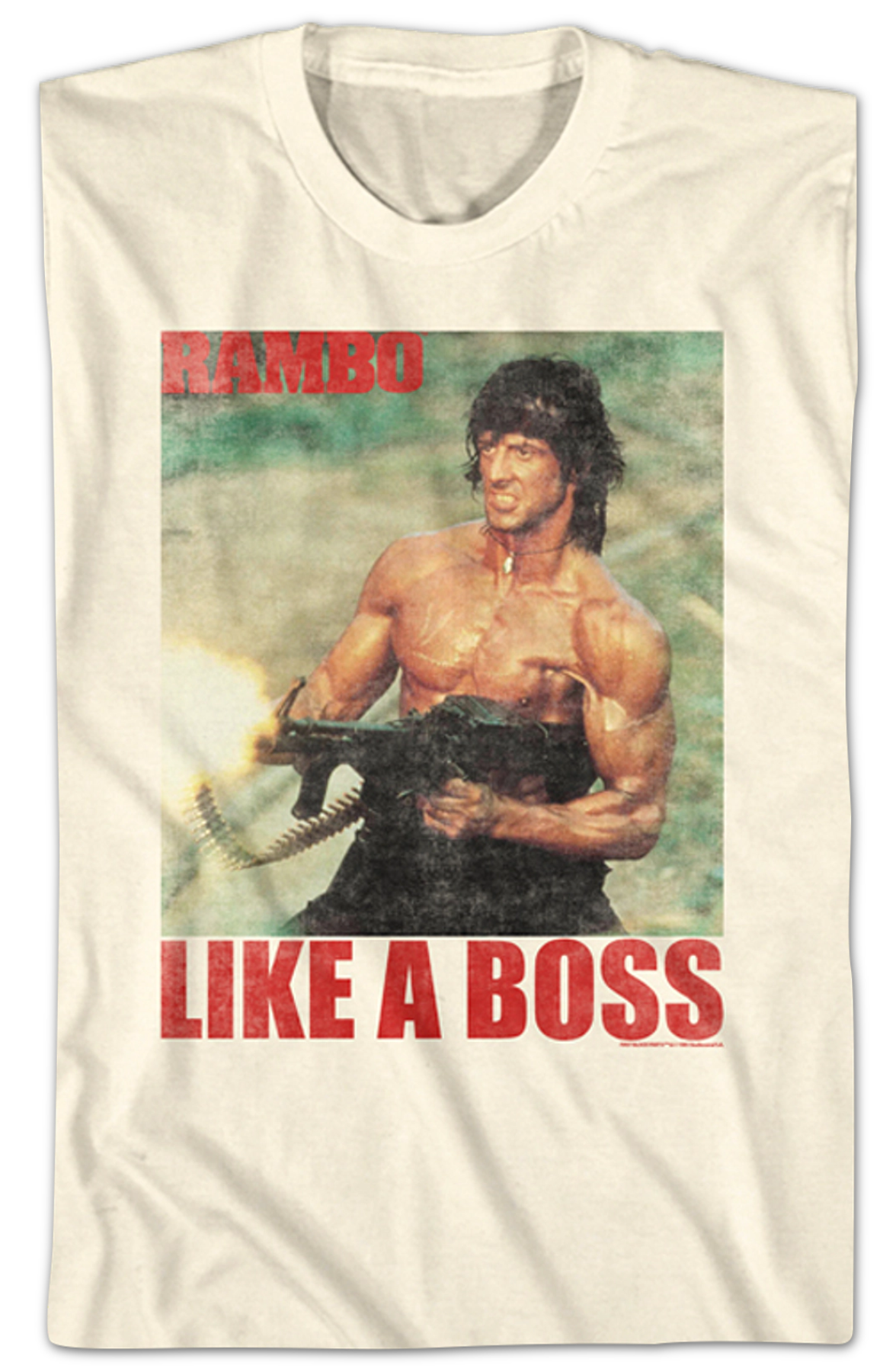 Like A Boss Rambo T-Shirt Hoodie, Sweatshirt | CiraTrend.com (Image 2)
