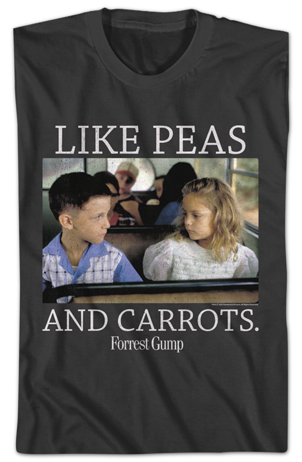 Like Peas And Carrots Forrest Gump T-Shirt Hoodie, Sweatshirt | CiraTrend.com (Image 2)