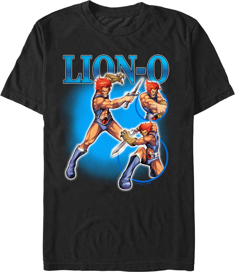Lion-O Collage ThunderCats T-Shirt Hoodie, Sweatshirt | CiraTrend.com (Image 1)