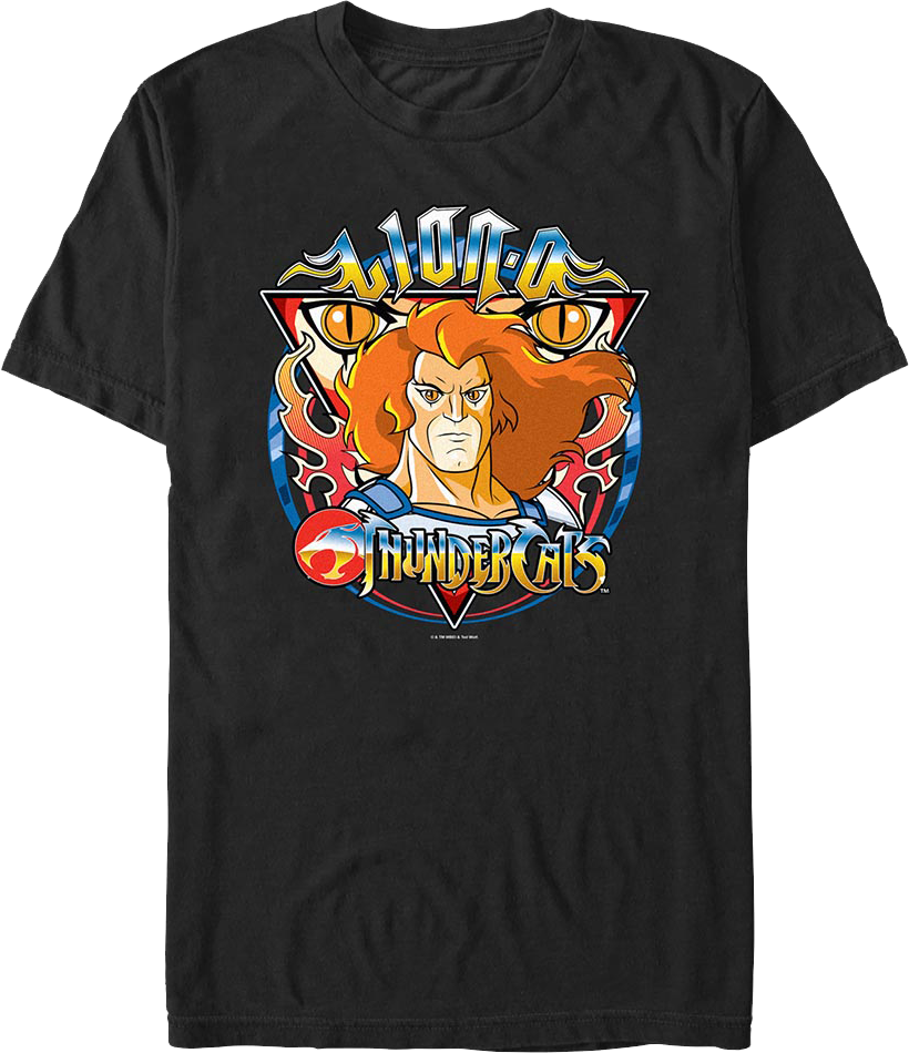 Lion-O Vintage Crest ThunderCats T-Shirt Hoodie, Sweatshirt | CiraTrend.com (Image 1)