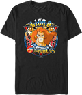 Lion-O Vintage Crest ThunderCats T-Shirt Hoodie, Sweatshirt | CiraTrend.com (Image 1)