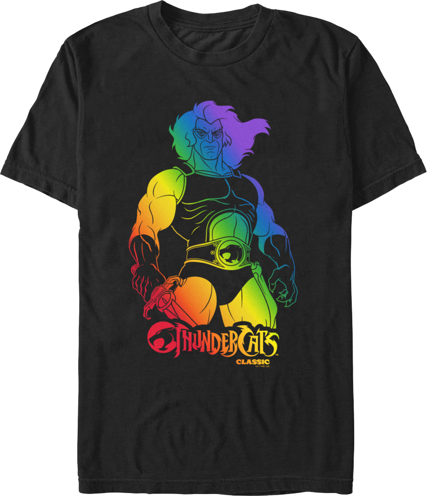 Lion O Rainbow Colors ThunderCats T-Shirts, Hoodie, Sweatshirt