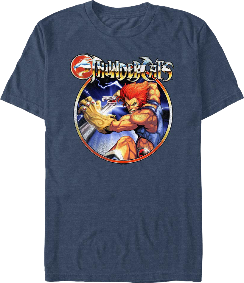 Lion-O Vintage Lightning Circle ThunderCats T-Shirt Hoodie, Sweatshirt | CiraTrend.com (Image 1)