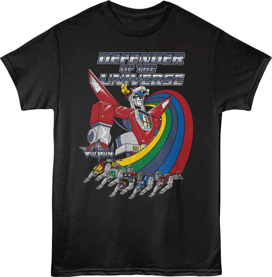 Lion Rainbow Trails Voltron T-Shirt Hoodie, Sweatshirt | CiraTrend.com (Image 1)