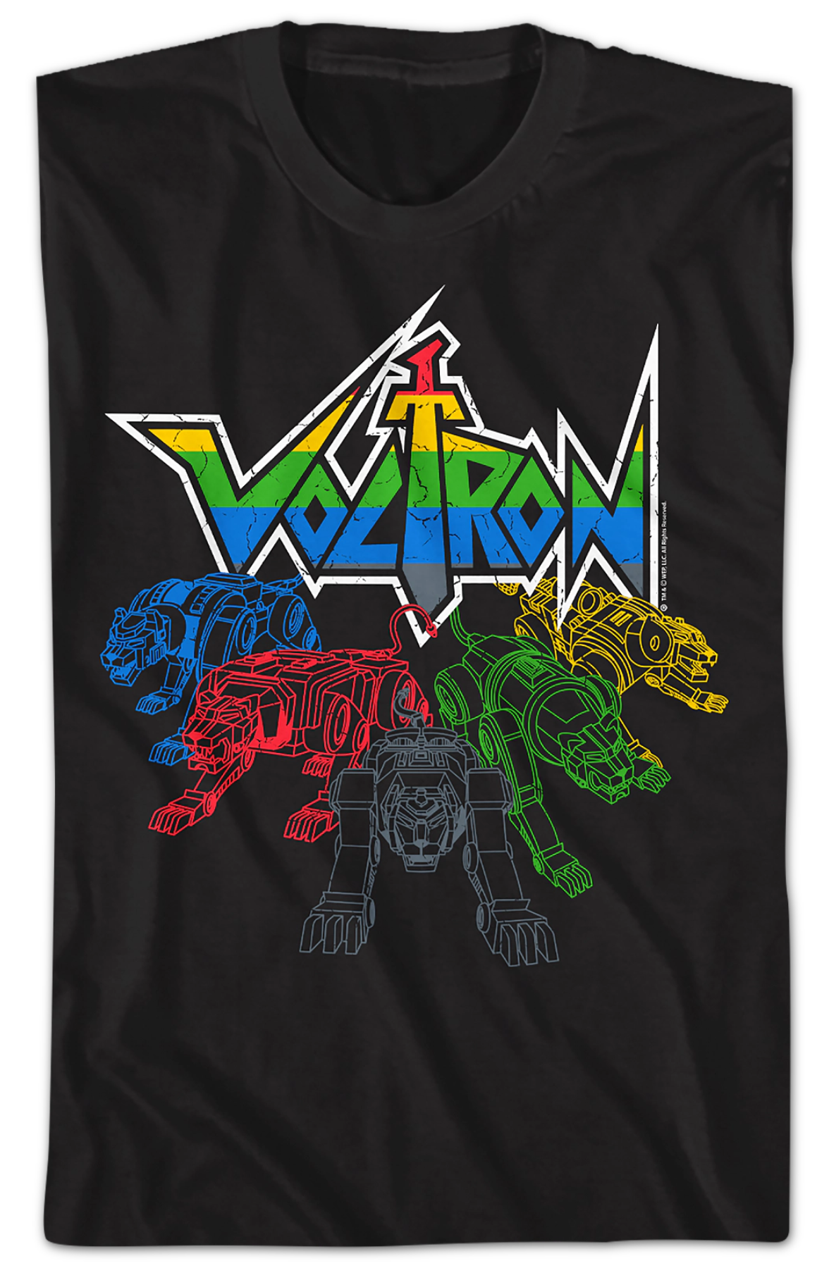 Lions Outlined Voltron T-Shirt Hoodie, Sweatshirt | CiraTrend.com (Image 2)