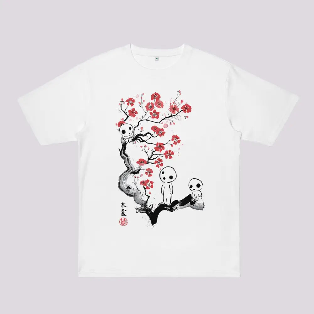 Little Forest Spirits Oversized T-Shirt Hoodie, Sweatshirt | CiraTrend.com (Image 2)