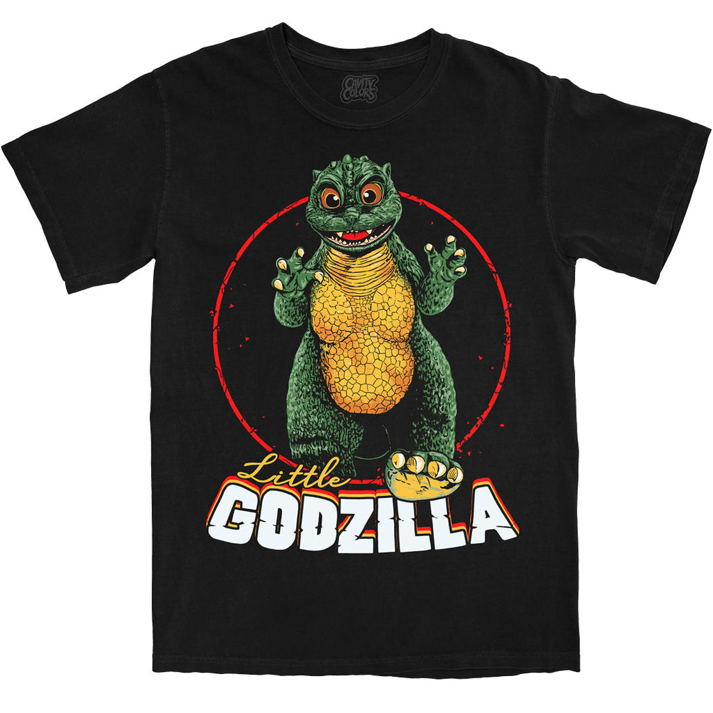 LITTLE GODZILLA - T-SHIRT (COMFORT COLORS) Hoodie, Sweatshirt | CiraTrend.com (Image 1)