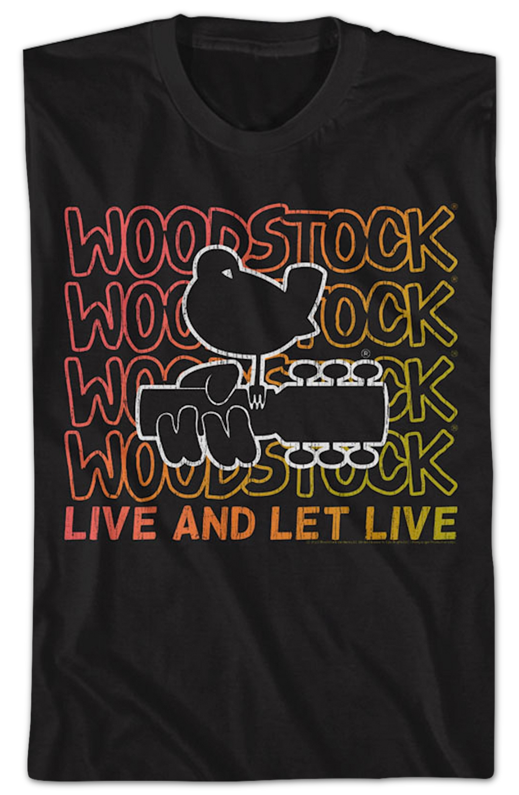 Live And Let Live Woodstock T-Shirt Hoodie, Sweatshirt | CiraTrend.com (Image 2)
