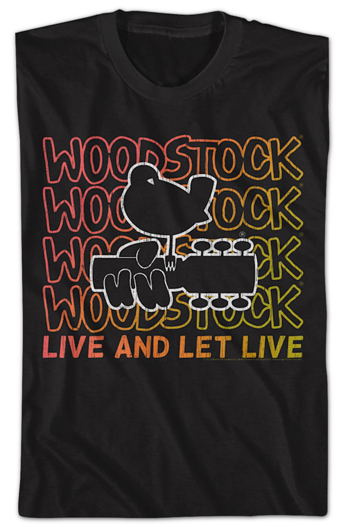 Live And Let Live Woodstock T-Shirt Hoodie, Sweatshirt | CiraTrend.com (Image 2)